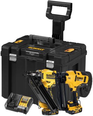 Аккумуляторный набор DEWALT DCK246P2T, 18 В: гвоздезабивные пистолеты DCN930 + DCN660, с 2 АКБ 5 Ач и ЗУ, в кейсе TSTAK