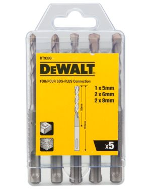 Набор буров Industrial 5 шт DEWALT DT9399