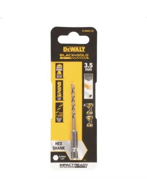 Набор сверл по металлу DEWALT DT20600, 3.5 мм, 2 шт. (DT20600-QZ)
