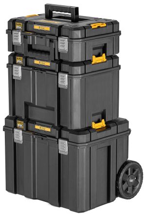 Комплект ящиков для инструмента DEWALT TSTAK DWST83520-1, 3 шт.: 55, 23 и 11 л
