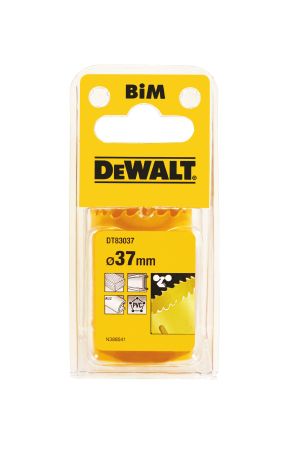 Коронка биметаллическая DEWALT DT83037, M3 37 x 37 мм