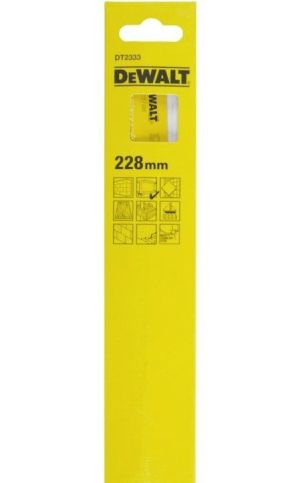 Полотно DEWALT DT2333, с карбид-вольфрамовой кромкой для сабельной пилы 228 мм