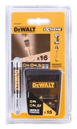 Набор насадок DEWALT DT70577T, 25 мм, 16 шт.