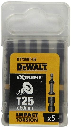 Биты DEWALT DT7396T, T25 x 50 мм, 5 шт.