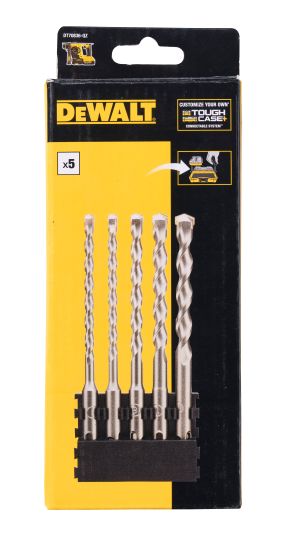 Набор сверл по бетону DEWALT DT70836, 6-12 мм, 5 шт. (DT70836-QZ)