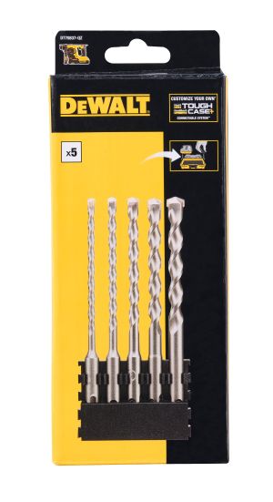 Набор сверл по бетону DEWALT DT70837, 5-12 мм, 5 шт. (DT70837-QZ)