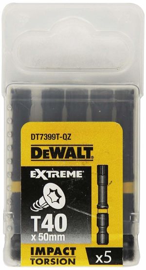 Биты DEWALT DT7399T, T40 x 50 мм, 5 шт.