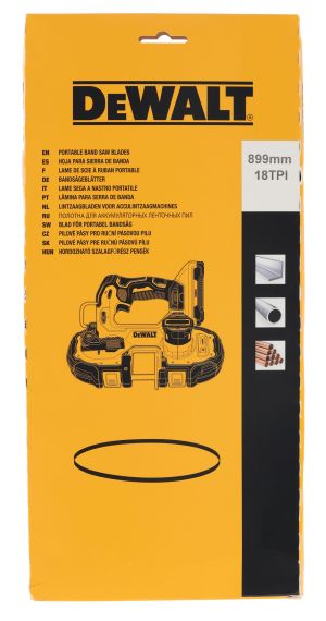 Полотно для ленточной пилы DEWALT, по металлу, 899 мм, 18TPI, 3 шт. (DT8477-QZ)