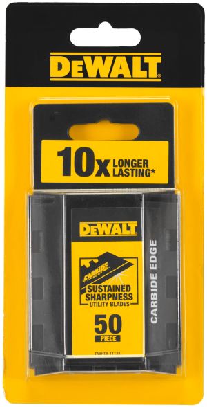 Лезвие для ножа DEWALT DWHT8-11131, трапециевидное, 63x20 мм, 50 шт.