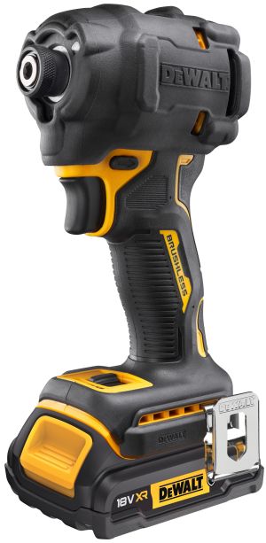 Аккумуляторный шуруповерт DEWALT DCF850D1G, 18 В, 206 Нм, 3800 уд/мин, с АКБ 2 Ач без ЗУ (DCF850D1G-XJ)