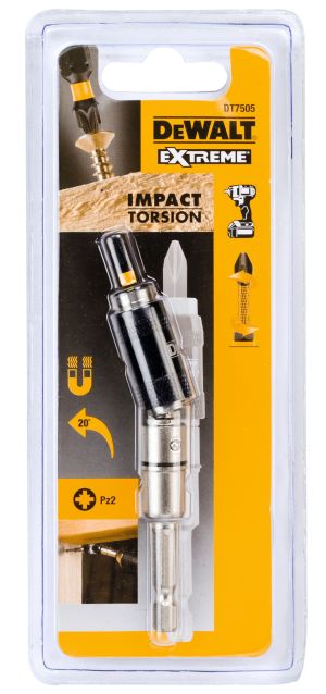 Шарнирный держатель DEWALT DT7505, PZ2 25 мм (DT7505-QZ), уцененный товар