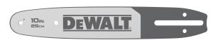 Пильная шина DEWALT DZO6425, 25 см (10") (DZO6425-QZ)