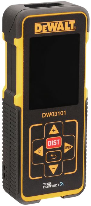 Лазерный дальномер DEWALT DW03101, на батарейках, красный луч, 80 м (DW03101-XJ)