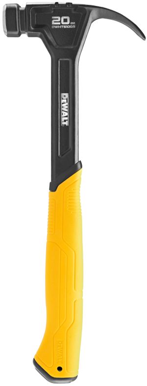 Молоток с закруглённым гвоздодёром DEWALT 567 г (DWHT51009-0)