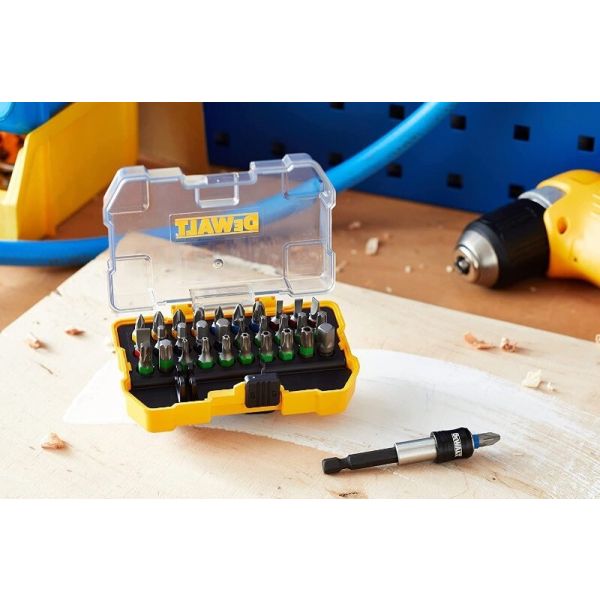 Купить DEWALT DT7969 набор бит, HIGH PERFORMANCE, 25 мм, 32 предмета ...
