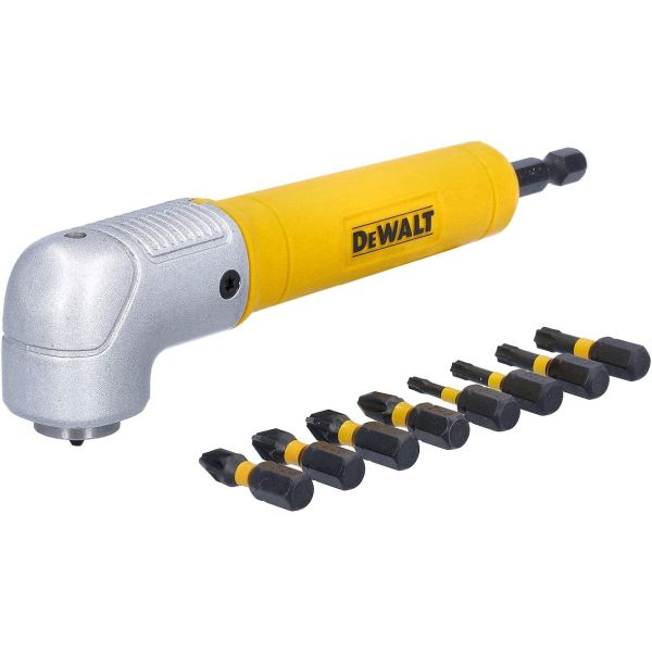 Купить DEWALT DT71517T угловая насадка ударная, IMPACT + биты, 9 шт ...