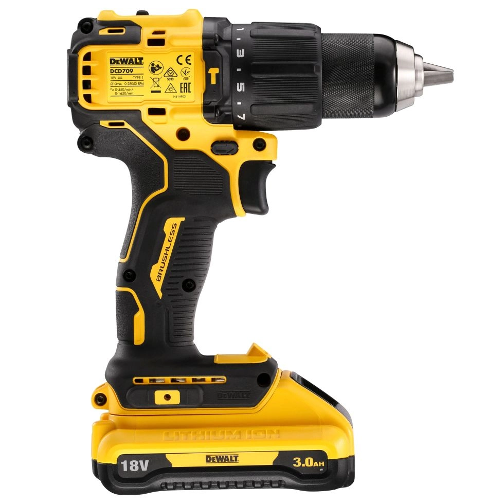DEWALT DCD709L2T 18 1650 28050 2 3 TSTAK. 709 2 DeWALT