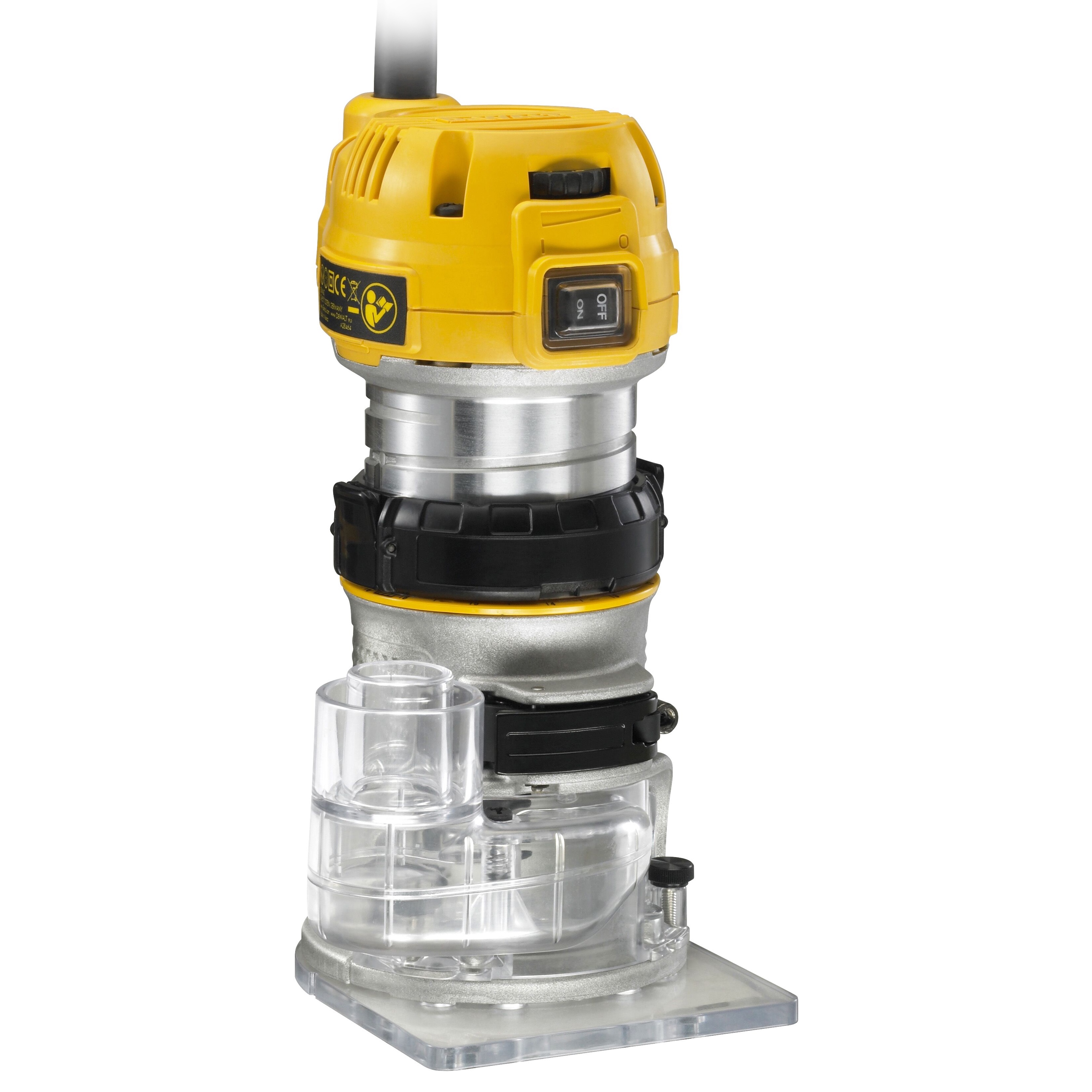 Кромочный фрезер DEWALT D26200 900 Вт 27000 обмин 55 мм D26200-QS 47550₽