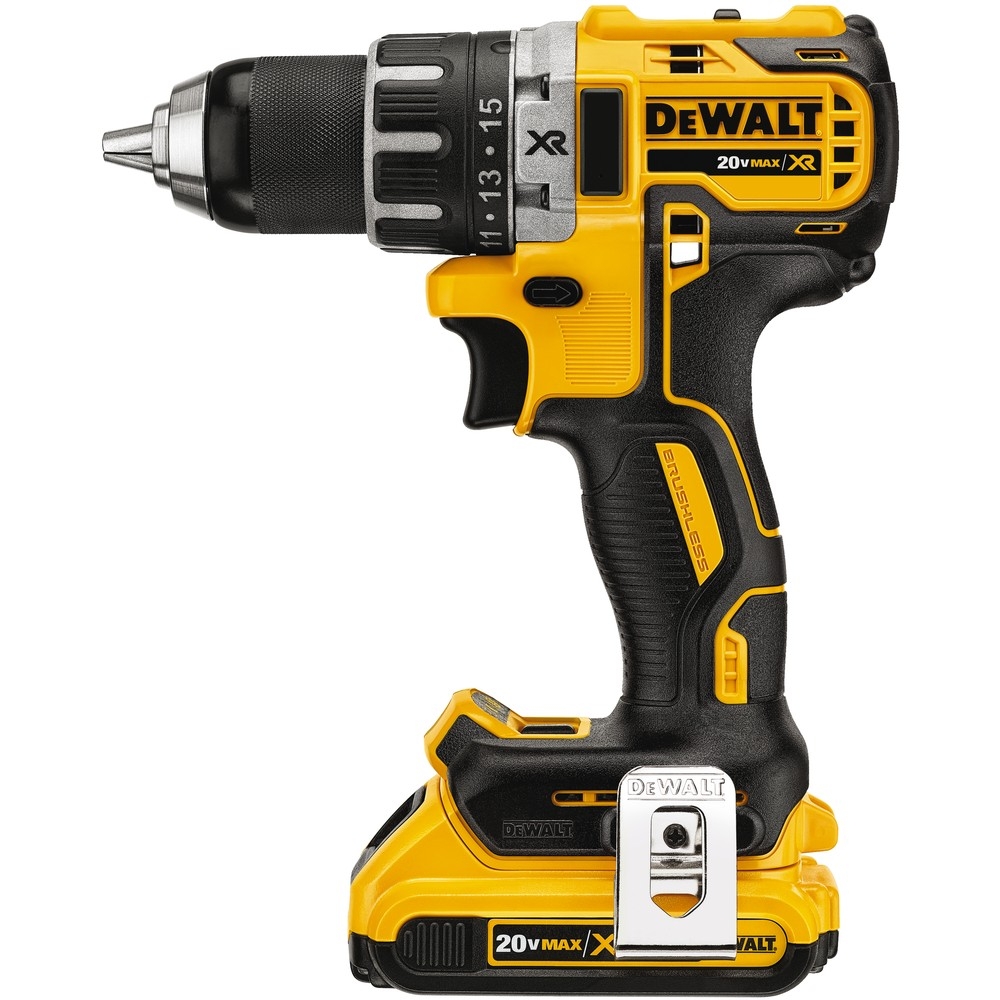 Аккумуляторная безударная бесщеточная дрель-шуруповерт DEWALT DCD791D2, 18 В