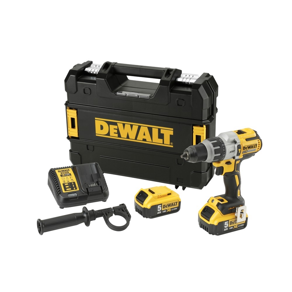 Аккумуляторная ударная дрель-шуруповерт DEWALT XRP DCD996P2, 820 Вт, 18 В, XR