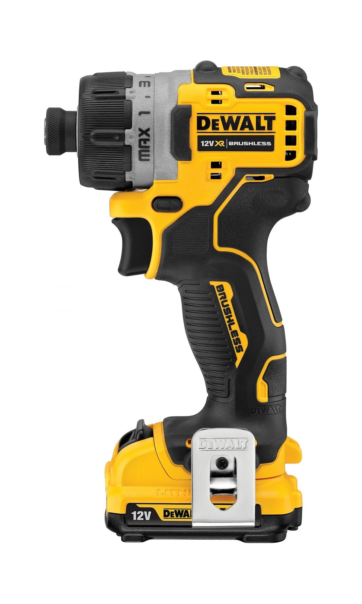 Купить DEWALT DCF601D2 аккумуляторный компактный бесщеточный шуруповерт, 12  В. Цена на ДеВОЛТ ДСФ 601 Д 2 в официальном интернет-магазине DeWALT