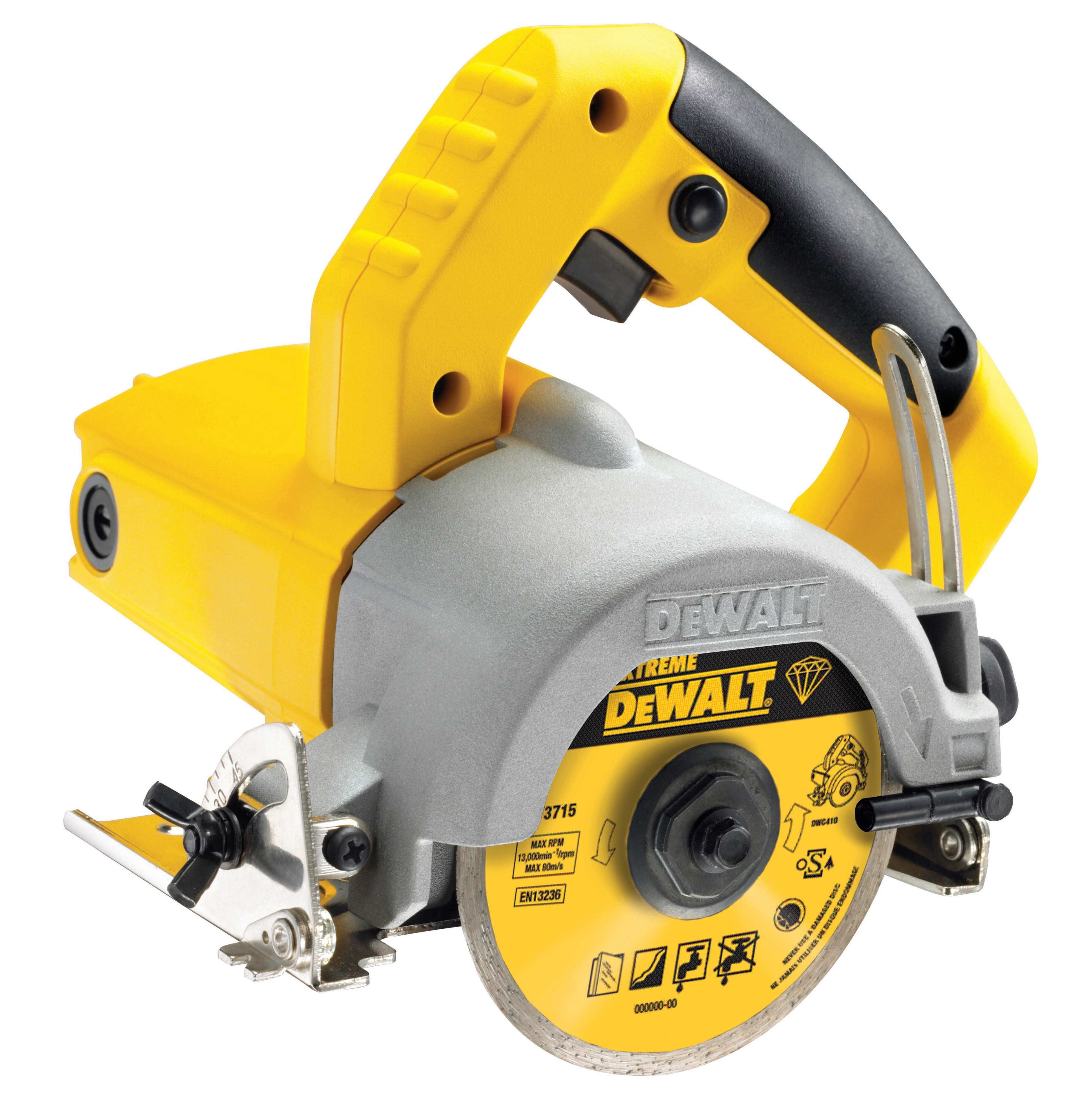 Плиткорез DEWALT DWC410, 1300 Вт, 110 мм, 13000 об/мин (DWC410-QS)