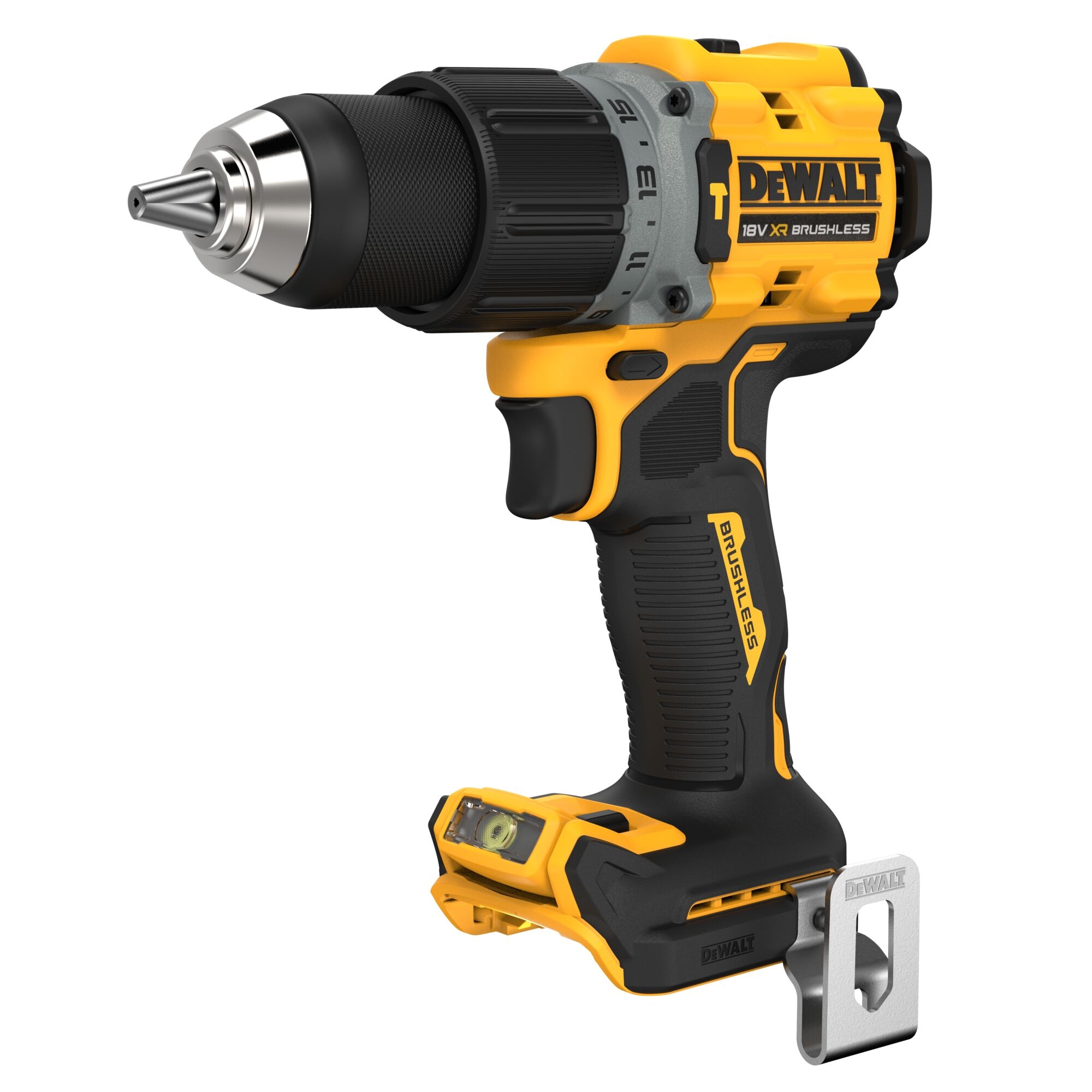 Аккумуляторная ударная бесщеточная дрель-шуруповерт DEWALT DCD805NT, 18 В, без аккумулятора и зу