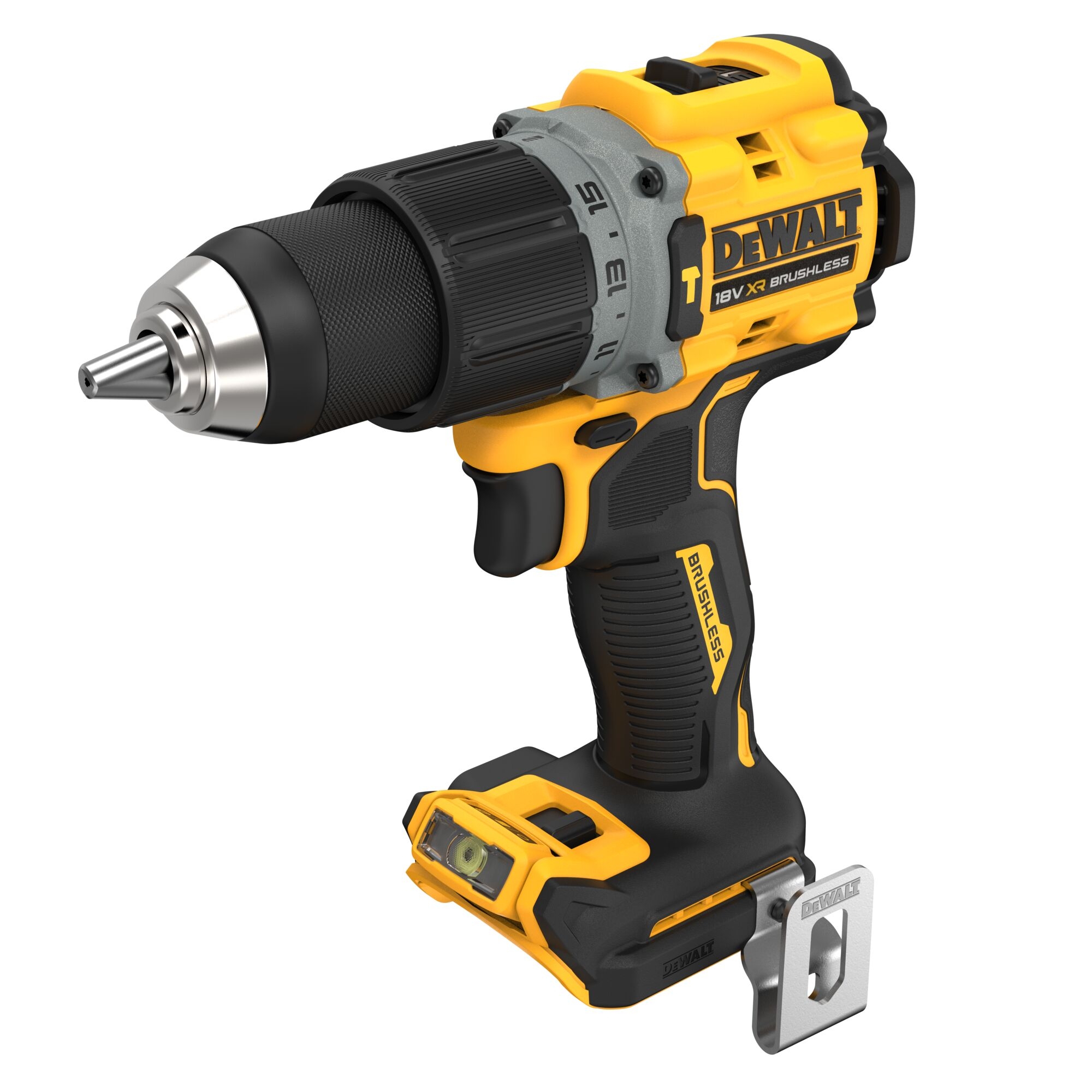 Аккумуляторная ударная бесщеточная дрель-шуруповерт DEWALT DCD805NT, 18 В, без аккумулятора и зу