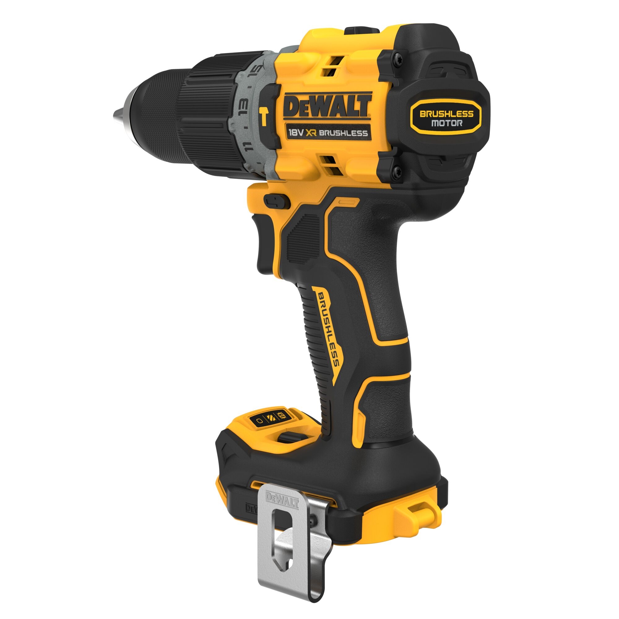 Аккумуляторная ударная бесщеточная дрель-шуруповерт DEWALT DCD805NT, 18 В, без аккумулятора и зу