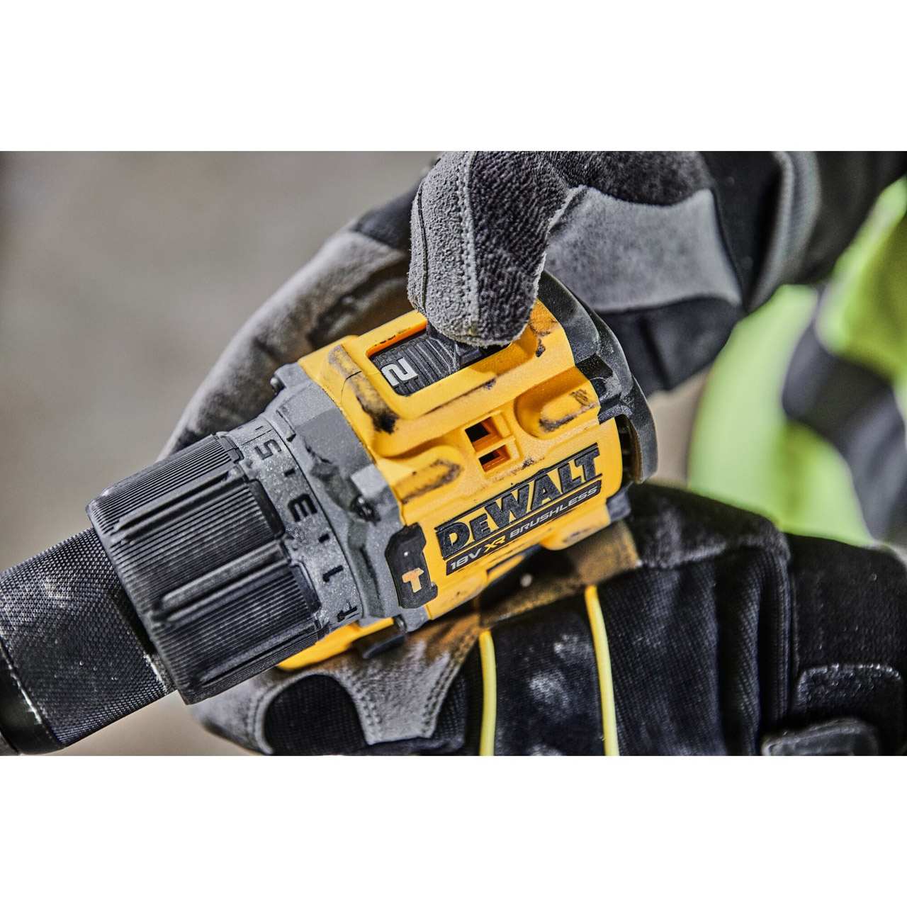 Аккумуляторная ударная бесщеточная дрель-шуруповерт DEWALT DCD805NT, 18 В, без аккумулятора и зу