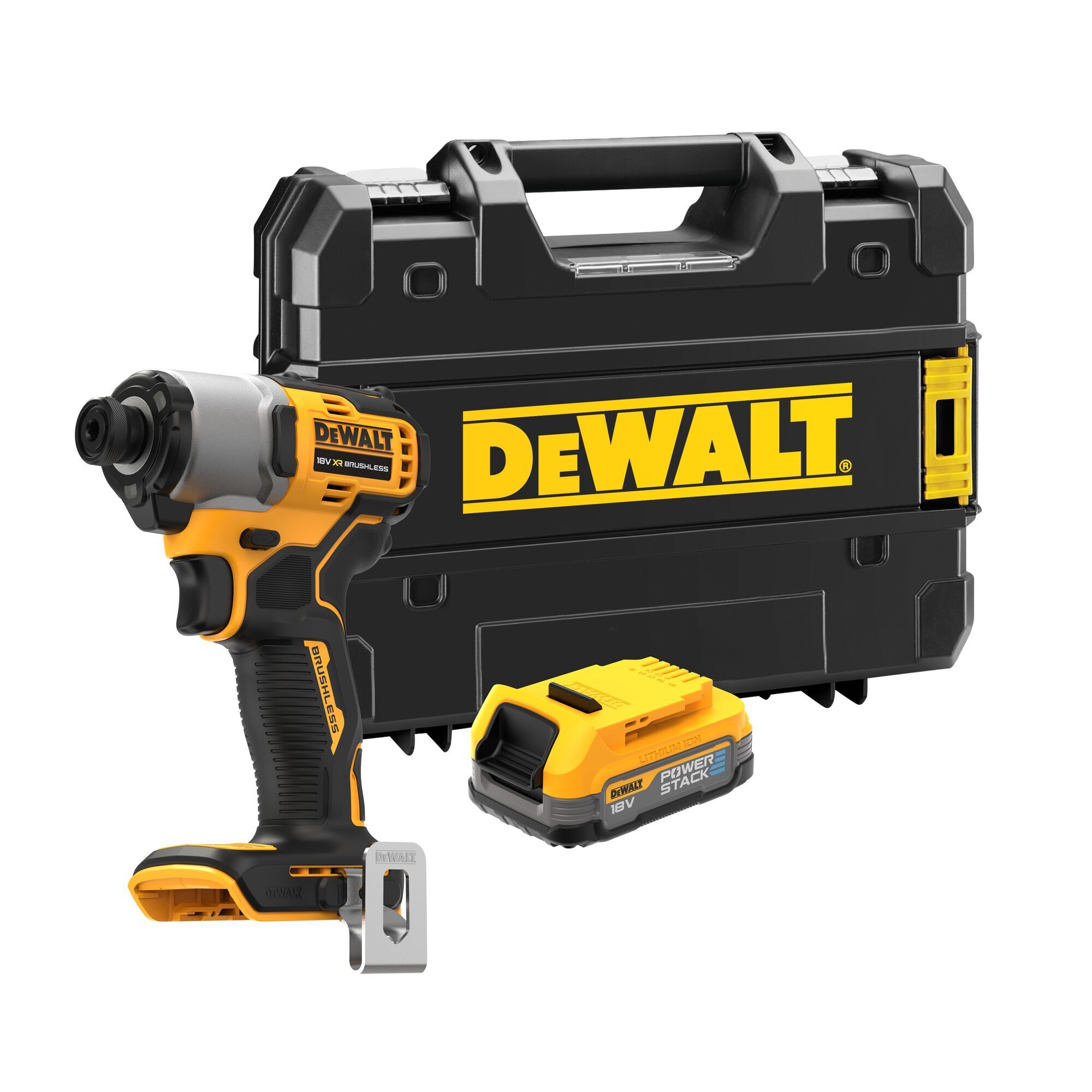 Аккумуляторный бесщеточный импульсный шуруповерт DEWALT DCF840E1T 18 В XR