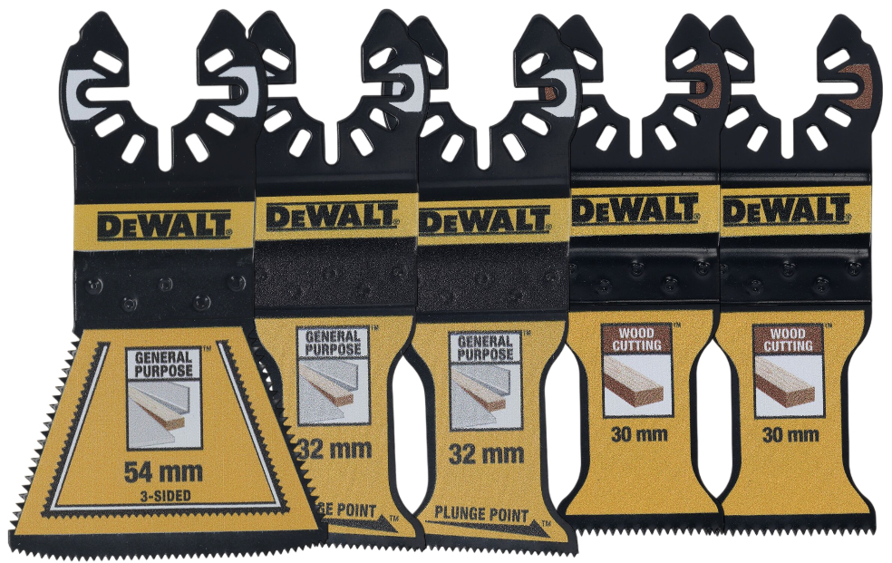 Набор пильных полотен DEWALT DT20777 для реноватора 5 шт DT20777-QZ 6500₽