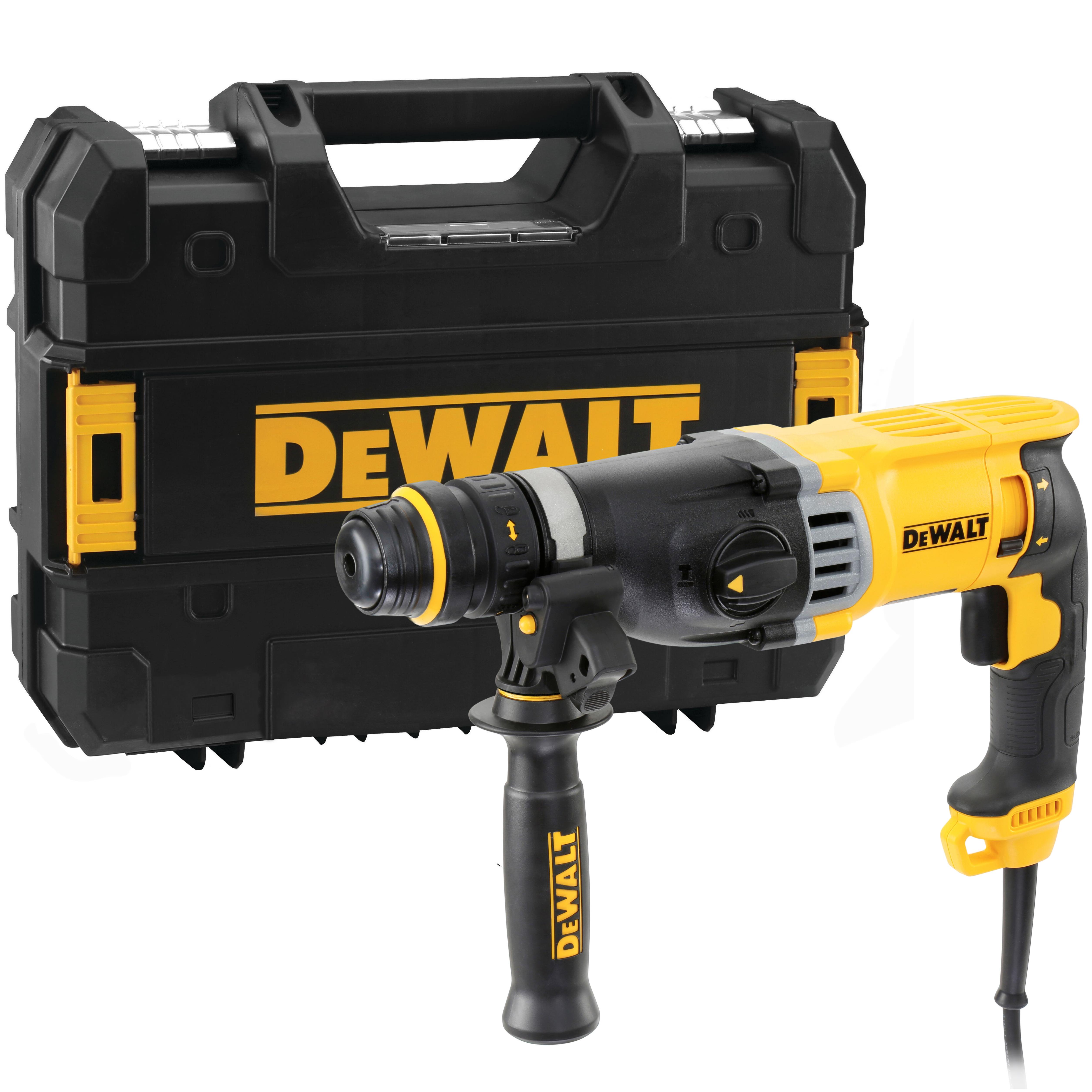 Перфоратор DEWALT D25144K, 900 Вт, 3.2 Дж, 5350 уд/мин, в кейсе TSTAK (D25144K-QS)