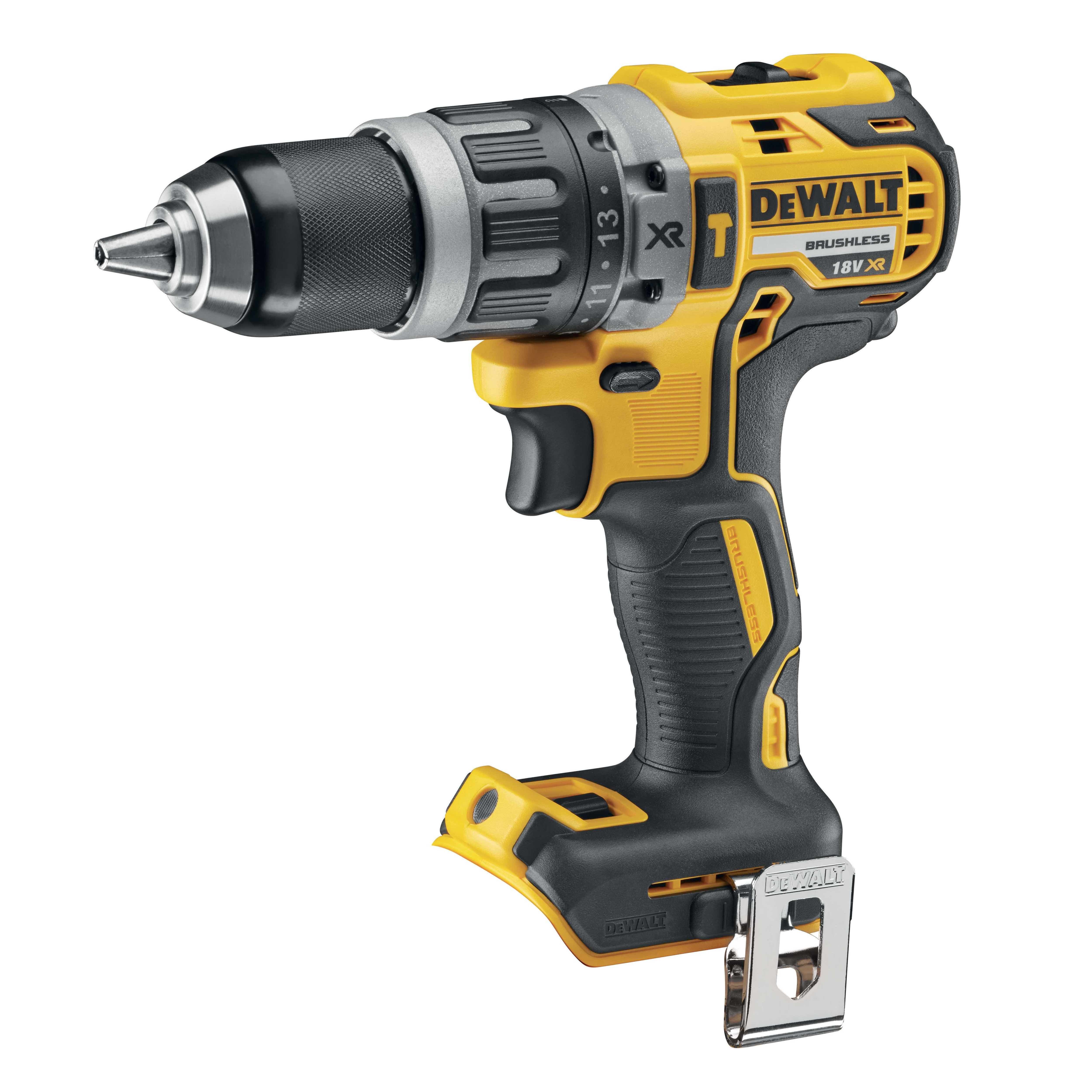 Аккумуляторная бесщеточная ударная дрель-шуруповерт DEWALT DCD796NT, 18 В, XR