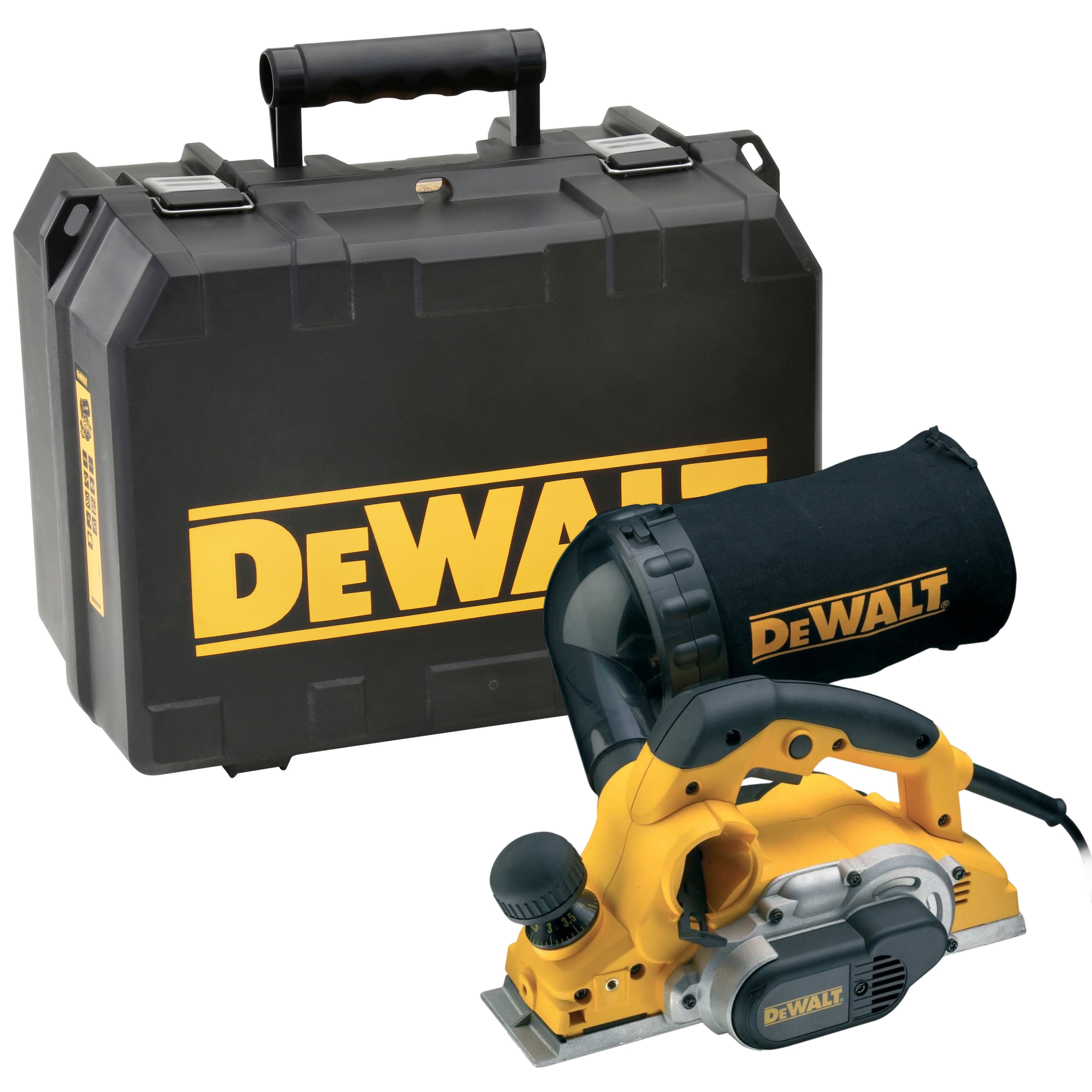 Рубанок DEWALT D26500 1050 Вт 13500 обмин 82 мм в кейсе D26500K-QS 46790₽