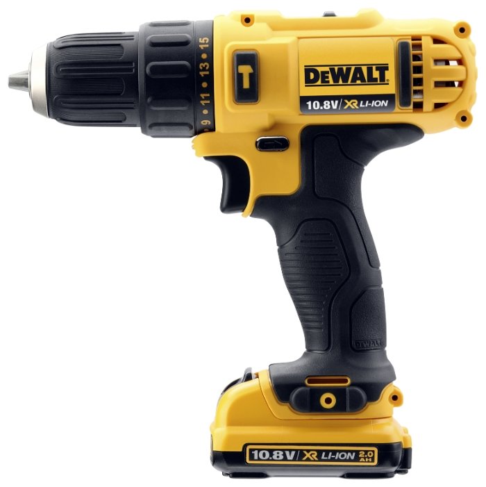 Аккумуляторная ударная дрель-шуруповерт DEWALT DCD716D2, 10.8 (12) В