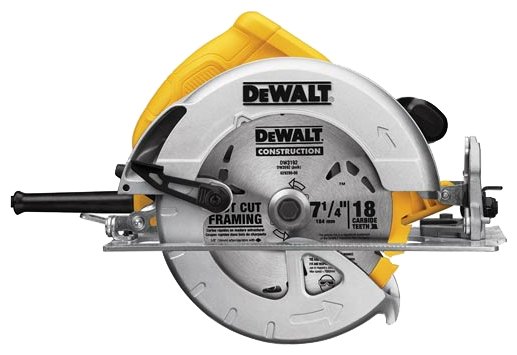 Дисковая ручная пила 1600 Вт 5200 об./мин. DEWALT DWE575K